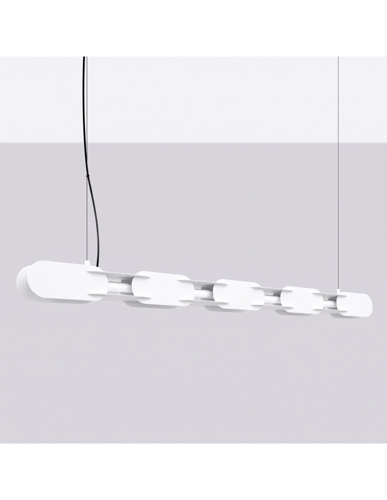 Thoro Lampa wisząca CHAIN 158 biała LED 3000K TH.1021