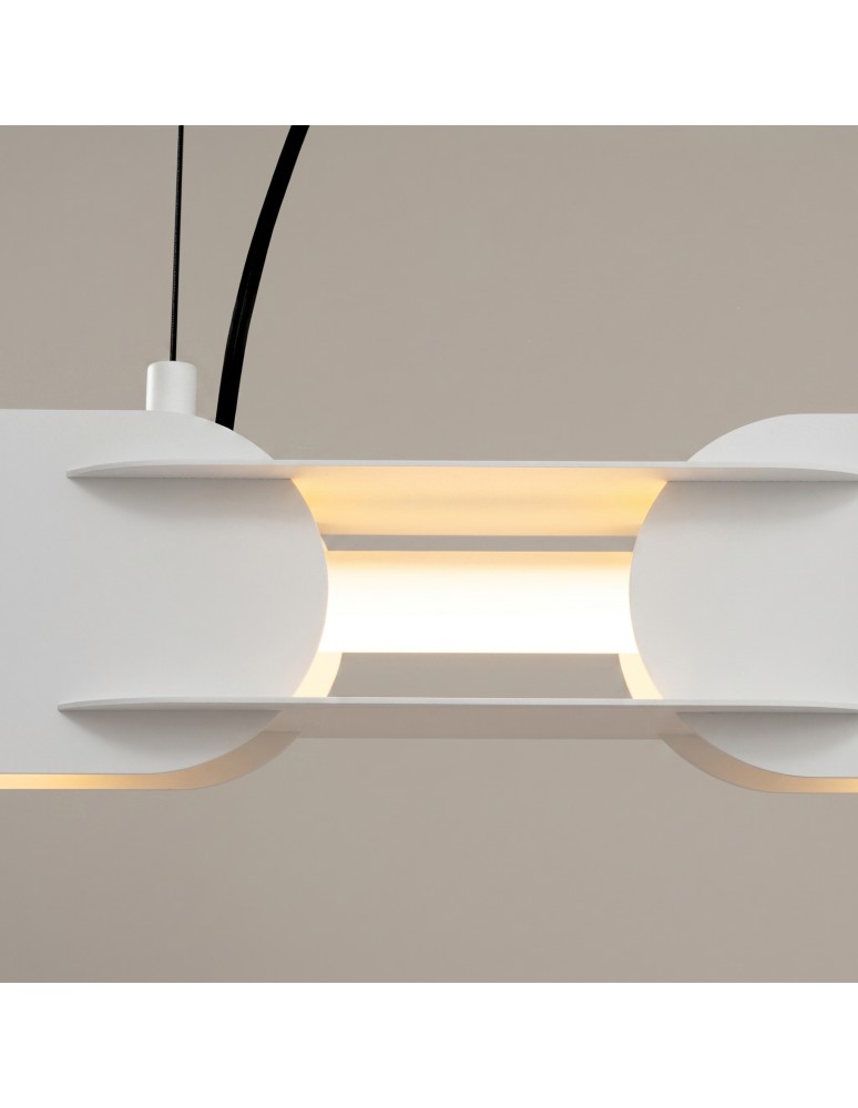 Thoro Lampa wisząca CHAIN 158 biała LED 3000K TH.1021