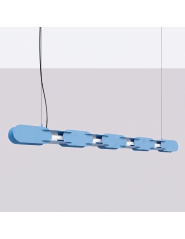 Thoro Lampa wisząca CHAIN 158 błękitna LED 3000K TH.1022 - product 2