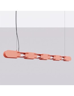 Thoro Lampa wisząca CHAIN 158 brzoskwiniowa LED 3000K TH.1023 - produkt 2