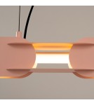 Thoro Lampa wisząca CHAIN 158 brzoskwiniowa LED 3000K TH.1023