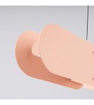 Thoro Lampa wisząca CHAIN 158 brzoskwiniowa LED 3000K TH.1023