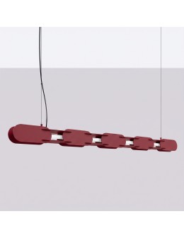 Thoro Lampa wisząca CHAIN 158 burgund LED 3000K TH.1024 - product 2