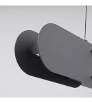 Thoro Lampa wisząca CHAIN 158 czarna LED 3000K TH.1025