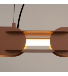 Thoro Lampa wisząca CHAIN 158 mocca LED 3000K TH.1027