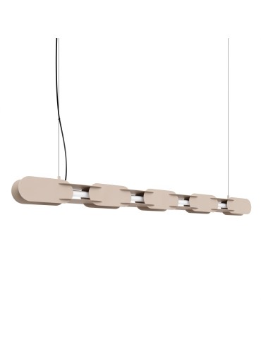 Thoro Lampa wisząca CHAIN 158 taupe LED 3000K TH.1031