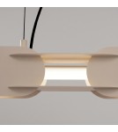 Thoro Lampa wisząca CHAIN 158 taupe LED 3000K TH.1031