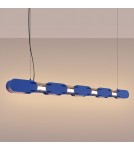 Thoro Lampa wisząca CHAIN 158 ultramaryna LED 3000K TH.1032