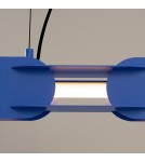 Thoro Lampa wisząca CHAIN 158 ultramaryna LED 3000K TH.1032