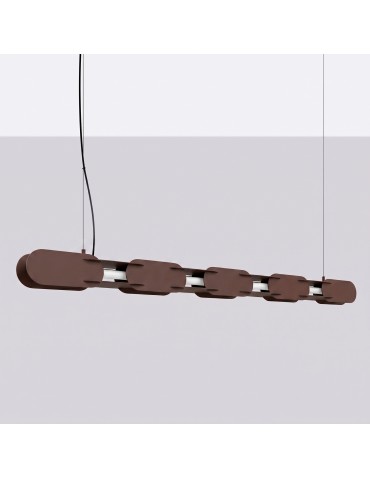 Thoro Lampa wisząca CHAIN 158 brązowa LED 4000K TH.1035 - product 2