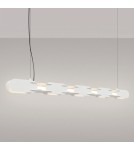 Thoro Lampa wisząca CHAIN 158 biała LED 4000K TH.1036