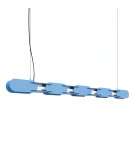Thoro Lampa wisząca CHAIN 158 błękitna LED 4000K TH.1037
