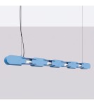 Thoro Lampa wisząca CHAIN 158 błękitna LED 4000K TH.1037
