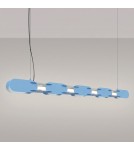 Thoro Lampa wisząca CHAIN 158 błękitna LED 4000K TH.1037