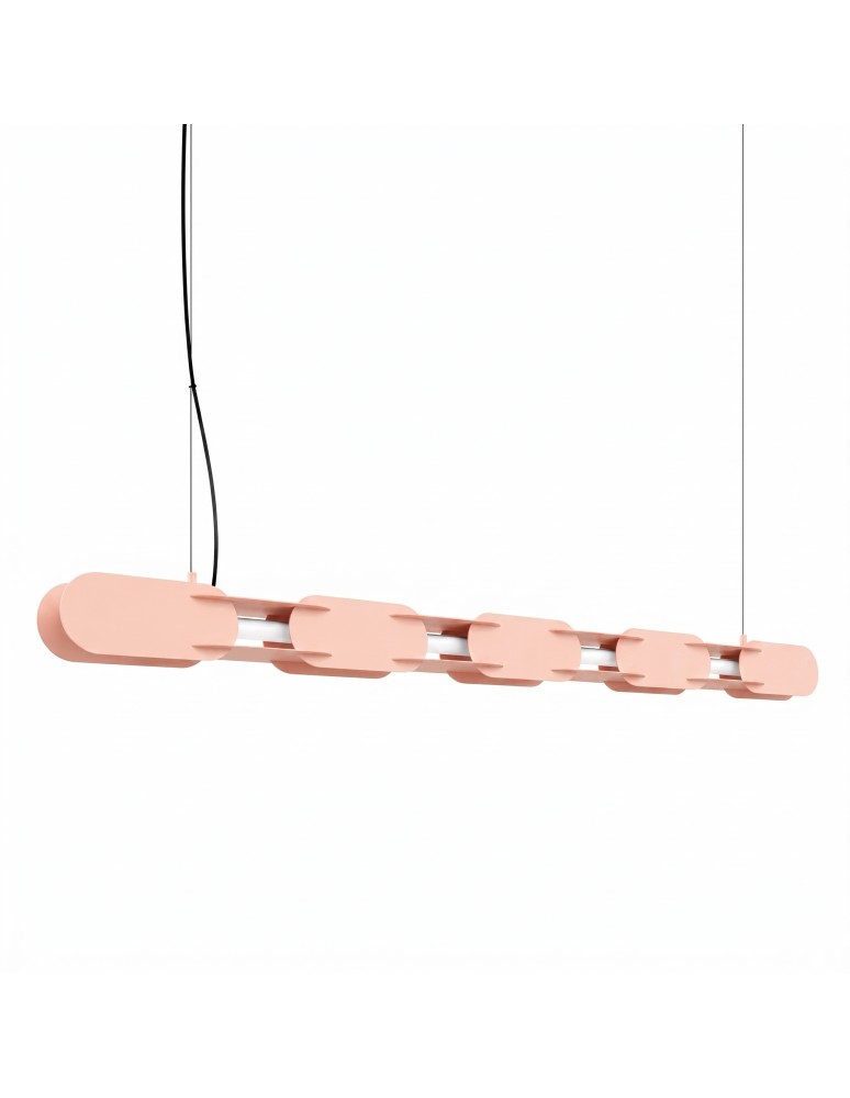 Thoro Lampa wisząca CHAIN 158 brzoskwiniowa LED 4000K TH.1038