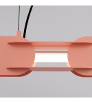 Thoro Lampa wisząca CHAIN 158 brzoskwiniowa LED 4000K TH.1038
