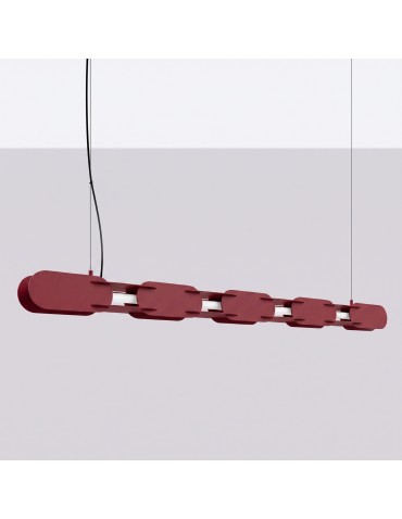 Thoro Lampa wisząca CHAIN 158 burgund LED 4000K TH.1039 - product 2