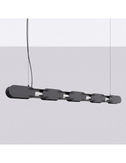 Thoro Lampa wisząca CHAIN 158 czarna LED 4000K TH.1040 - product 2