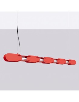 Thoro Lampa wisząca CHAIN 158 czerwona LED 4000K TH.1041 - product 2