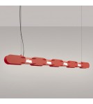 Thoro Lampa wisząca CHAIN 158 czerwona LED 4000K TH.1041