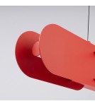 Thoro Lampa wisząca CHAIN 158 czerwona LED 4000K TH.1041