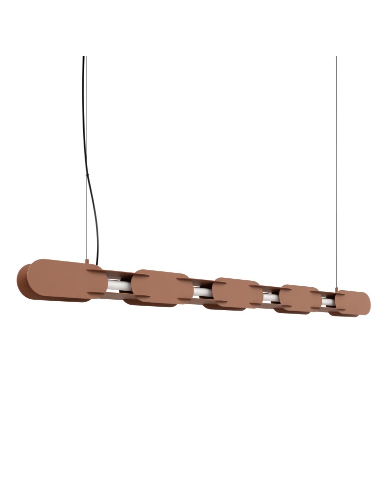 Thoro Lampa wisząca CHAIN 158 mocca LED 4000K TH.1042