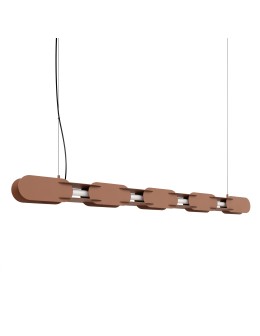 Thoro Lampa wisząca CHAIN 158 mocca LED 4000K TH.1042
