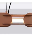 Thoro Lampa wisząca CHAIN 158 mocca LED 4000K TH.1042