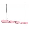 Thoro Lampa wisząca CHAIN 158 różowa LED 4000K TH.1044