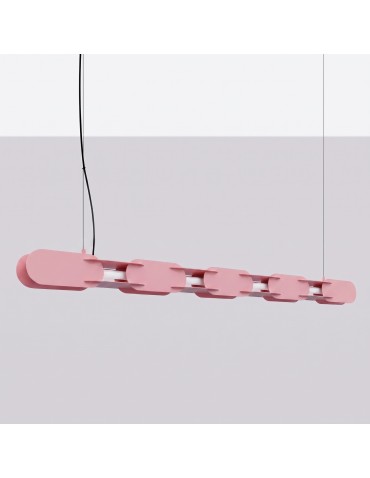 Thoro Lampa wisząca CHAIN 158 różowa LED 4000K TH.1044 - product 2