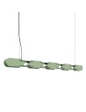 Thoro Lampa wisząca CHAIN 158 szałwiowa LED 4000K TH.1045