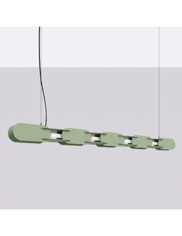 Thoro Lampa wisząca CHAIN 158 szałwiowa LED 4000K TH.1045 - product 2
