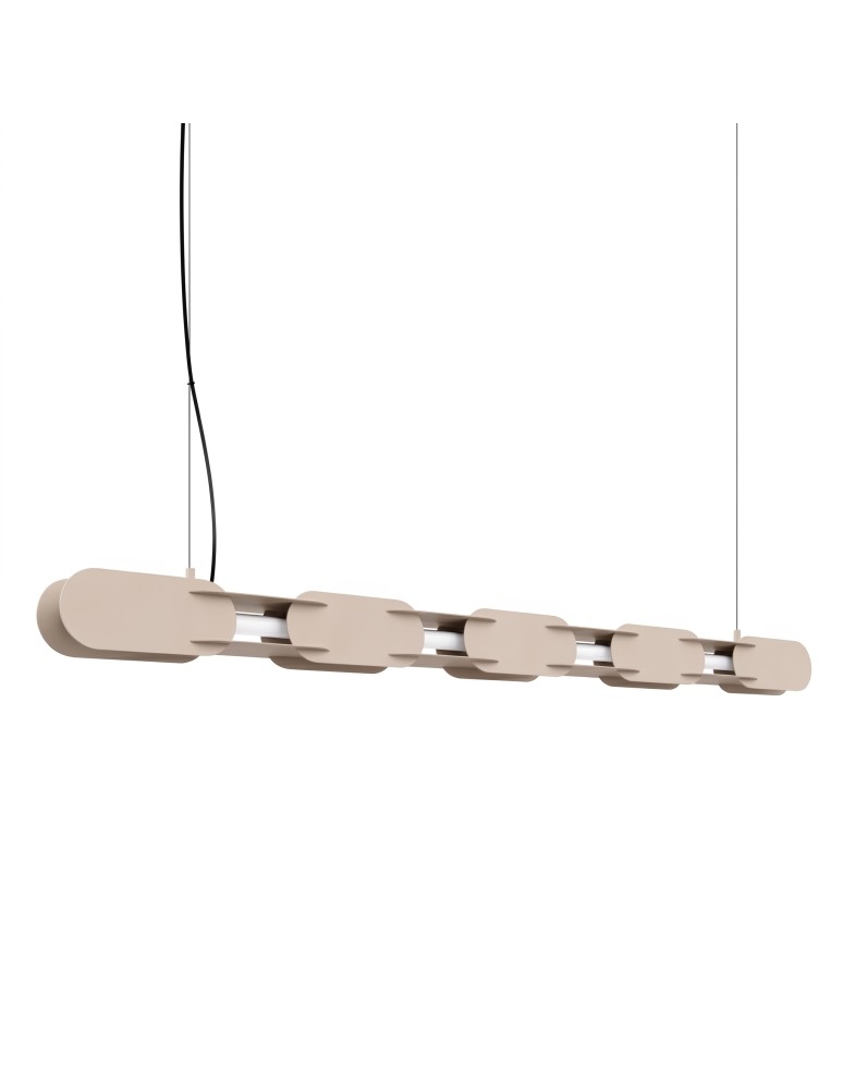 Thoro Lampa wisząca CHAIN 158 taupe LED 4000K TH.1046