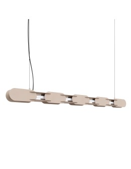 Thoro Lampa wisząca CHAIN 158 taupe LED 4000K TH.1046