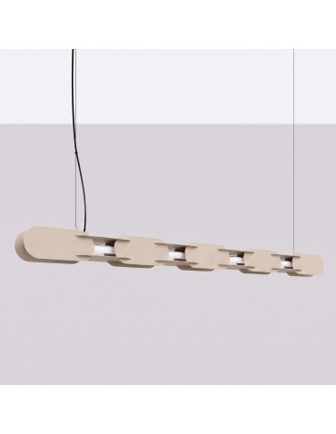 Thoro Lampa wisząca CHAIN 158 taupe LED 4000K TH.1046 - product 2