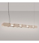 Thoro Lampa wisząca CHAIN 158 taupe LED 4000K TH.1046