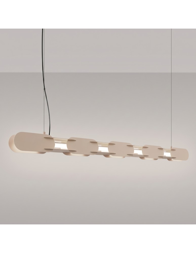 Thoro Lampa wisząca CHAIN 158 taupe LED 4000K TH.1046
