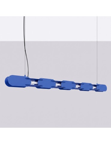 Thoro Lampa wisząca CHAIN 158 ultramaryna LED 4000K TH.1047 - product 2