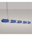Thoro Lampa wisząca CHAIN 158 ultramaryna LED 4000K TH.1047