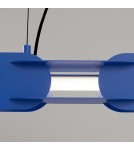 Thoro Lampa wisząca CHAIN 158 ultramaryna LED 4000K TH.1047