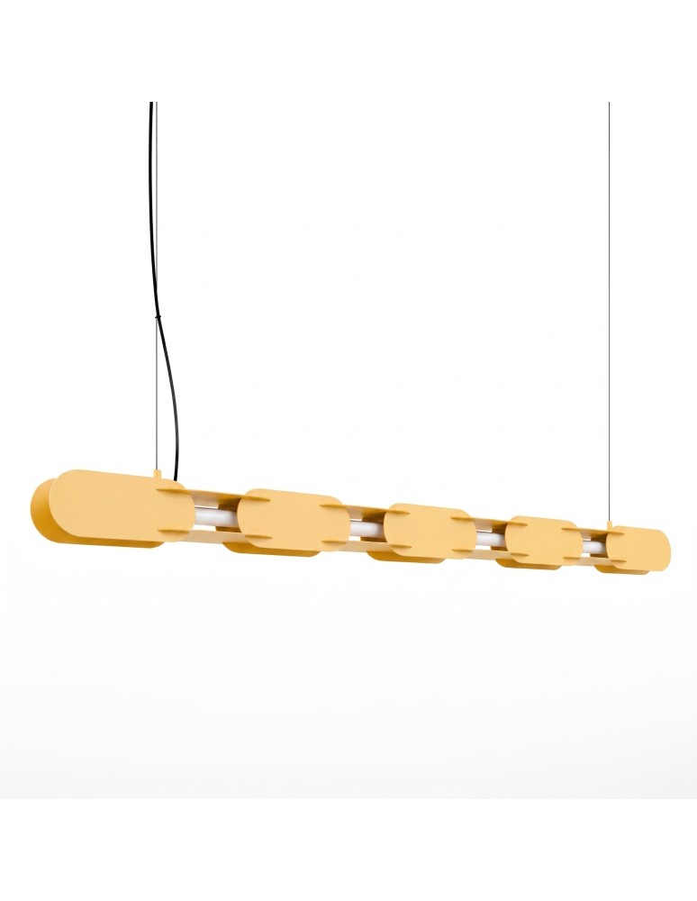 Thoro Lampa wisząca CHAIN 158 żółta LED 4000K TH.1049