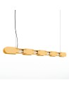 Thoro Lampa wisząca CHAIN 158 żółta LED 4000K TH.1049