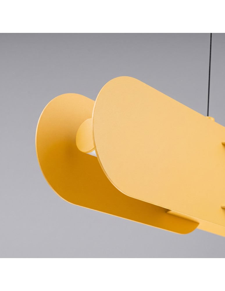 Thoro Lampa wisząca CHAIN 158 żółta LED 4000K TH.1049