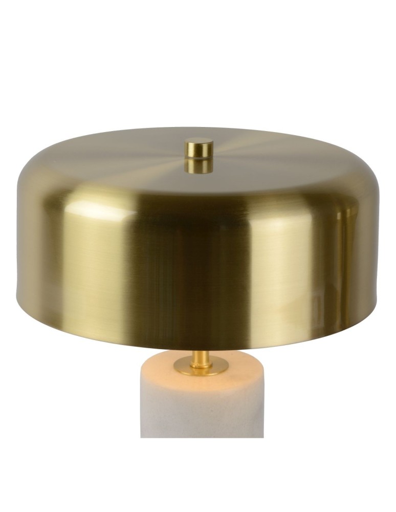 Designer table lamps - Lucide MIRASOL Desk 3xG9 white satin brass 34540/03/31 - product kolory-swiatla.pl 12