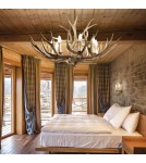 Ideal Lux Lampa Wisząca CHALET SP12 Beżowy 113975