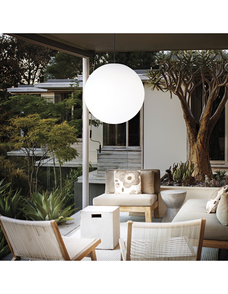 Ideal Lux Lampa Wisząca SOLE SP1 D30 Biały 135991