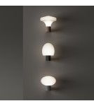 Ideal Lux Lampa Ścienna CLIO MAP1 ANTRACITE Antracyt 145228
