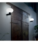 Ideal Lux Lampa Ścienna CLIO MAP1 NERO Czarny 146799