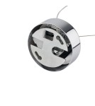 Ideal Lux Lampa Wisząca NEMO SP1 D30 CROMO SFUMATO Chrom 149592