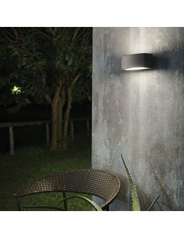 Ideal Lux Lampa Ścienna ANDROMEDA AP1 GRIGIO Szary 158822 - produkt 2